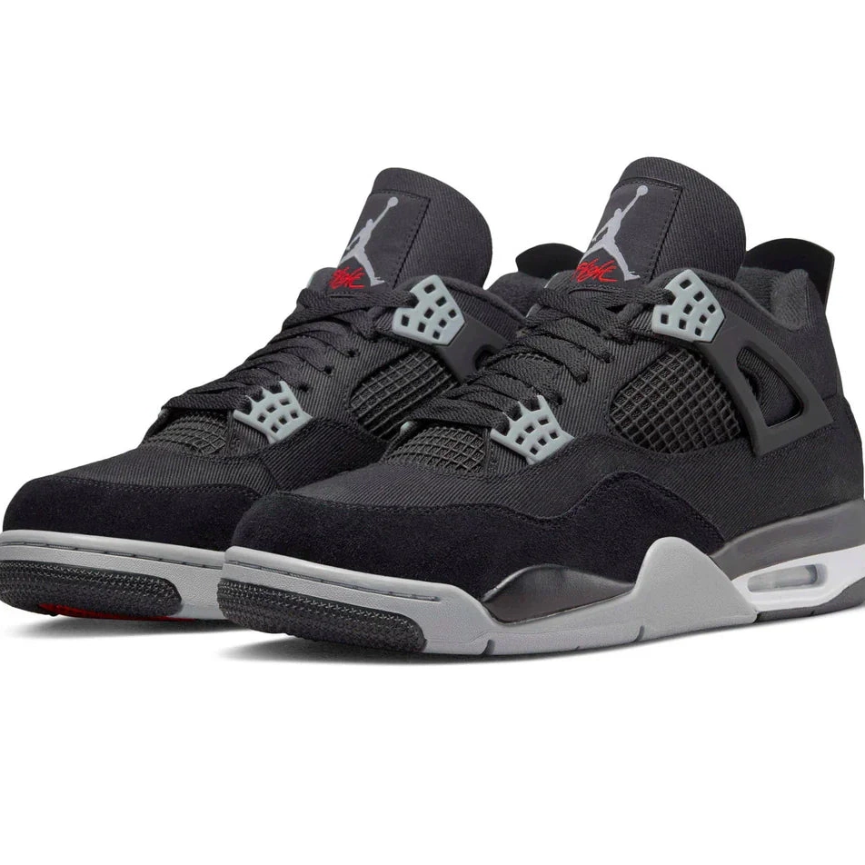 Air Jordan 4 Black SE Canvas Retro 0601
